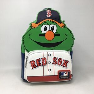 Boston Red Sox Gritty Mascot Loungefly Mini Backpack